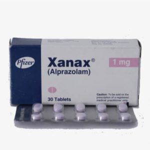Alprazolam or Xanax 1mg 30 tablets pack